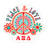 Alpha Xi Delta Peace Sticker