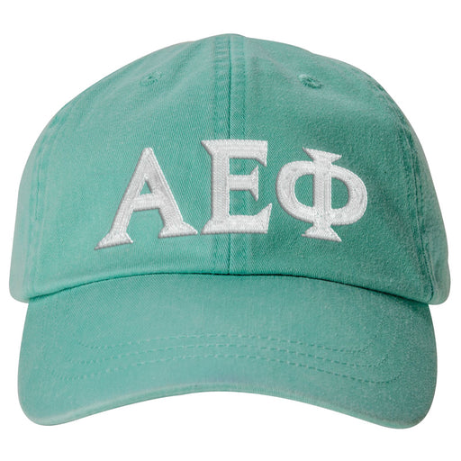 Alpha Epsilon Phi Greek Letter Embroidered Hat