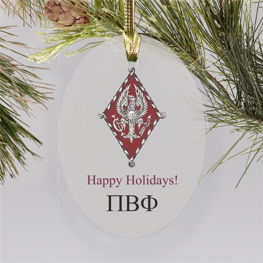 Pi Beta Phi Color Crest Ornament