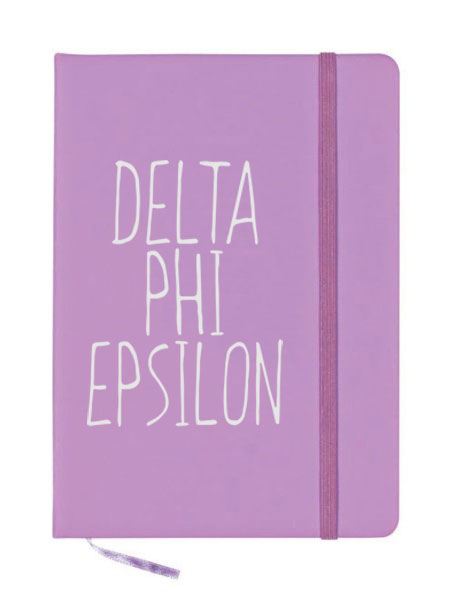 Delta Phi Epsilon Mountain Notebook
