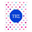 Tau Beta Sigma Hearts Fleece Blankets Tau Beta Sigma Hearts Fleece Blankets