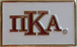 Pi Kappa Alpha Fraternity Flag Pin