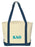 Kappa Alpha Theta Cooper Letters Boat Tote