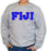 Phi Gamma Delta Classic Colors Sewn-On Letter Crewneck