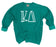 Kappa Delta Comfort Colors Greek Letter Sorority Crewneck Sweatshirt