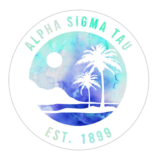 Alpha Sigma Tau Oasis Sticker