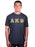 Alpha Kappa Psi Short Sleeve Crew Shirt with Sewn-On Letters