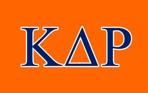 Kappa Delta Rho Fraternity Flag Sticker