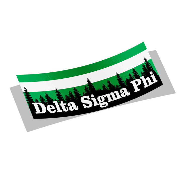 Delta Sigma Phi Mountains Decal