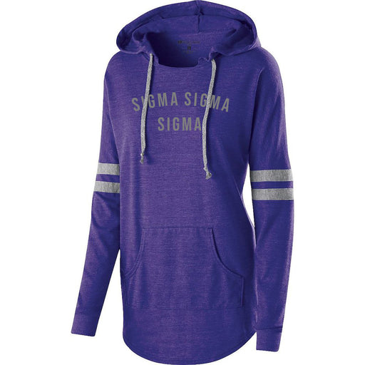 Sigma Sigma Sigma Hooded Low Key Pullover