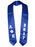 Lambda Phi Epsilon Slanted Grad Stole with Letters & Year