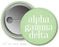 Alpha Gamma Delta Simple Text Button