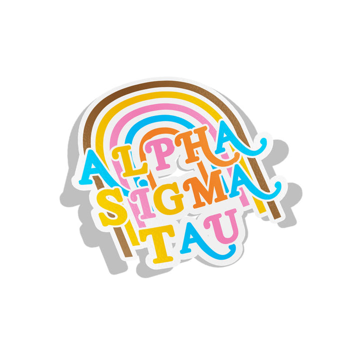 Alpha Sigma Tau Joy Sorority Decal