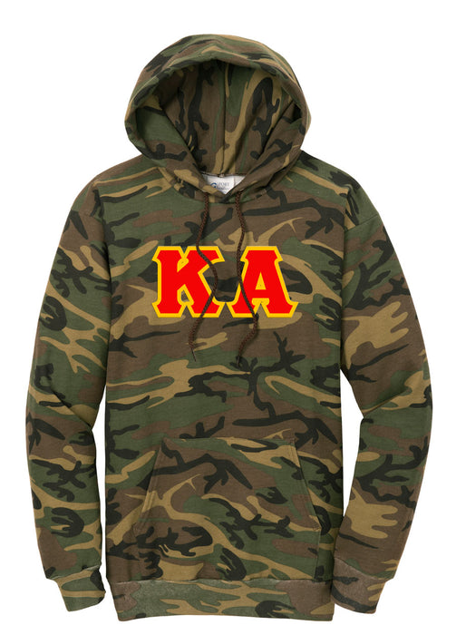 Kappa Alpha Camo Hooded Pullover Sweatshirt