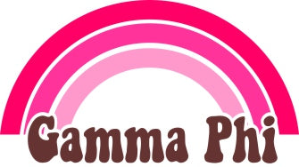 Gamma Phi Beta End of The Rainbow Sorority Decal
