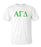 Alpha Gamma Delta Letter T-Shirt