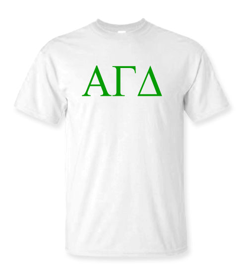 Alpha Gamma Delta Letter T-Shirt