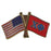 Chi Phi USA / Fraternity Flag Pin