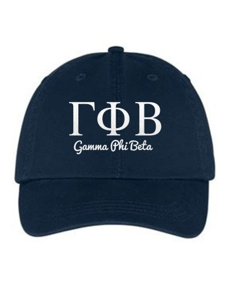 Gamma Phi Beta Collegiate Curves Hat