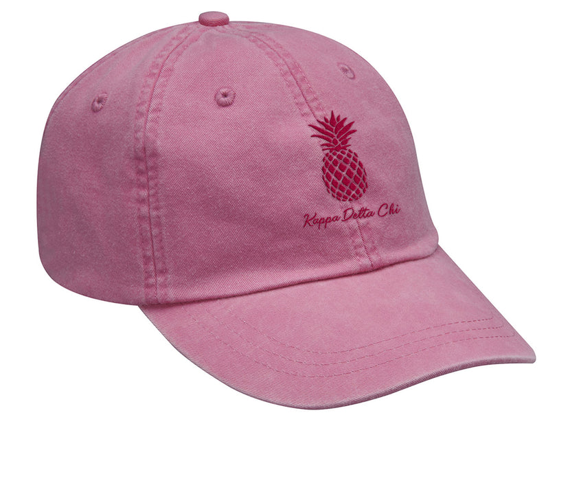 Kappa Delta Chi Pineapple Embroidered Hat