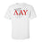Lambda Alpha Upsilon World Famous Crest Tee 14 95 Letter T-Shirt