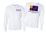 Sigma Alpha Epsilon Long Sleeve Flag Tee