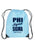 Phi Sigma Sigma Cursive Impact Sports Bag