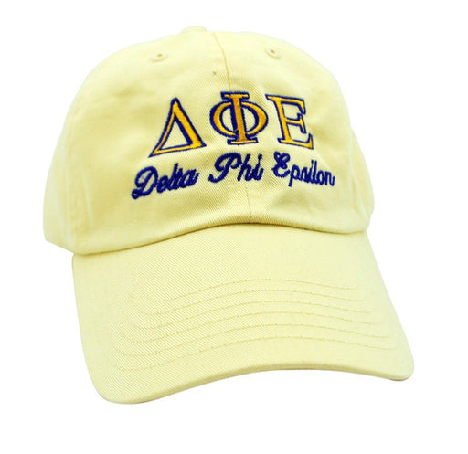 Delta Phi Epsilon Script Hat