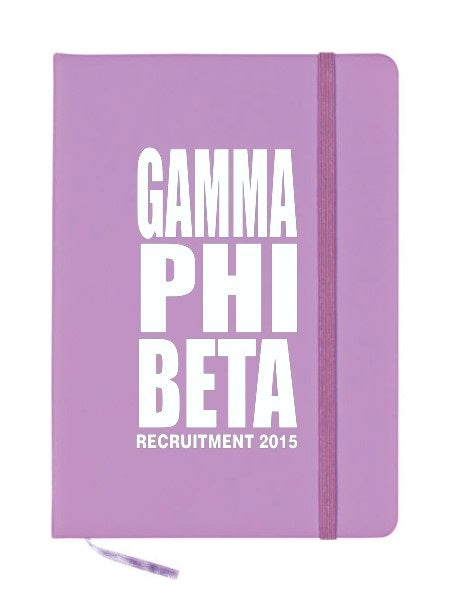 Gamma Phi Beta Impact Notebook