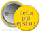 Delta Phi Epsilon Simple Text Button