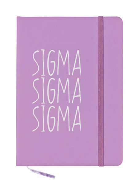 Sigma Sigma Sigma Mountain Notebook