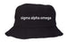 Sigma Alpha Omega Best Selling Bucket Hat