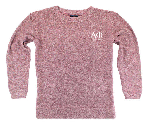 Alpha Phi Lettered Cozy Sweater