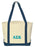 Alpha Sigma Kappa Cooper Letters Boat Tote