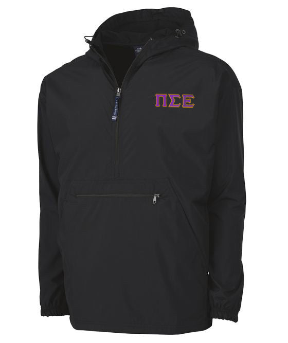 Phi Sigma Epsilon Embroidered Pack and Go Pullover