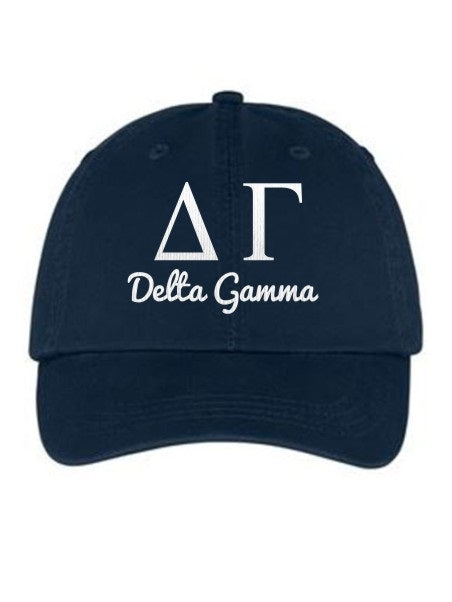 Delta Gamma Collegiate Curves Hat