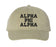 Alpha Phi Alpha Comfort Colors Varsity Hat