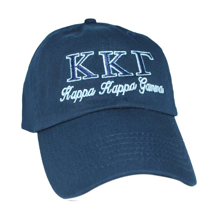 Kappa Kappa Gamma Script Hat
