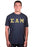 Sigma Alpha Mu Short Sleeve Crew Shirt with Sewn-On Letters