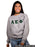 Alpha Epsilon Phi Classic Colors Sewn-On Letter Crewneck