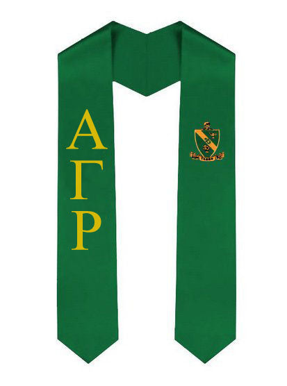 Alpha Gamma Rho Simple Sash Stole Alpha Gamma rho Simple Sash Stole