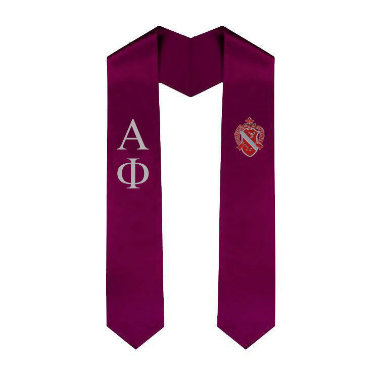 Alpha Phi Simple Sash Stole Alpha Phi Simple Sash Stole