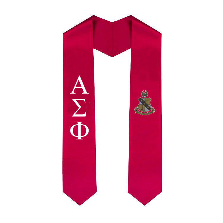 Alpha Sigma Phi Simple Sash Stole Alpha Sigma Phi Simple Sash Stole