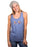 Alpha Phi Unisex Tank Top with Sewn-On Letters