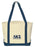 Lambda Kappa Sigma Layered Letters Boat Tote