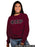 Phi Sigma Rho Classic Colors Sewn-On Letter Crewneck