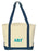 Sorority Cooper Letters Boat Tote