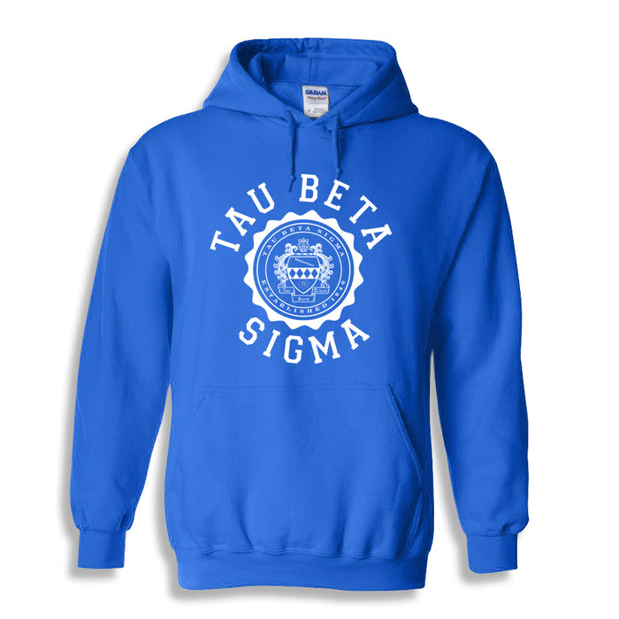 Tau Beta Sigma World Famous Seal Crest Hoodie