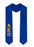 Alpha Epsilon Pi Classic Colors Graduation Stole