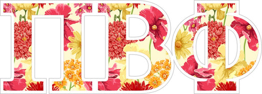 Pi Beta Phi Floral 2